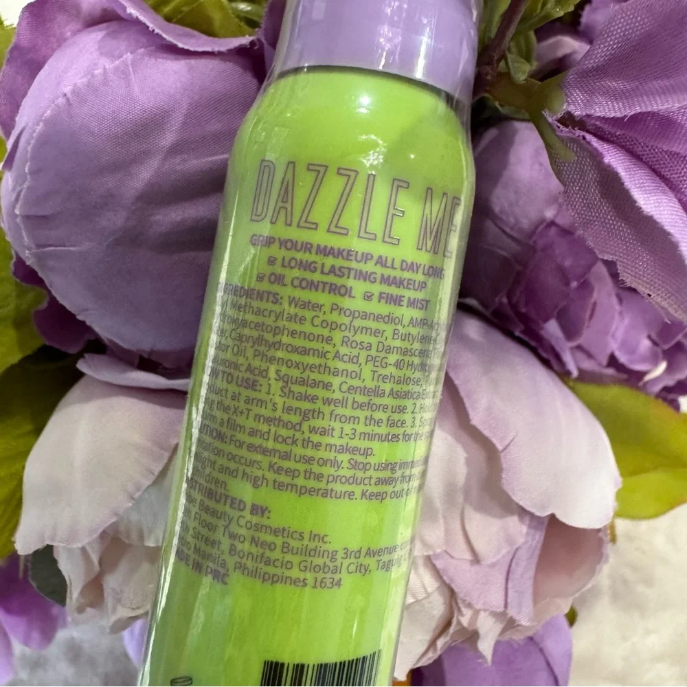 NEW Dazzle Me Get a Grip Makeup Setting Spray